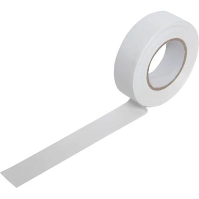 Mercury szigetelő szalag - 19mm x 20m - PVC20W Elektromos szalag - Fehér Mercury szigetelő szalag - 19mm x 20m - PVC20W Elektromos szalag - Fehér