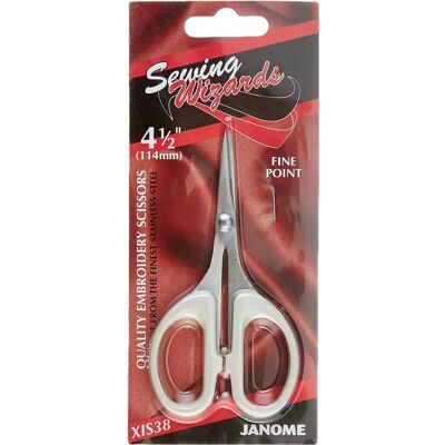 Janome Model - Fine Point Embroidery Scissors - Embroidery Tools Janome Model - Fine Point Embroidery Scissors - Embroidery Tools