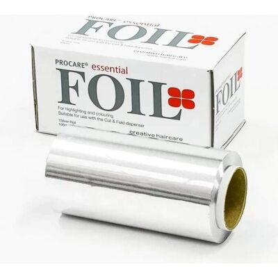 ProCare Hair Foil - 100mm x 1000m - Professional Salon Use ProCare Hair Foil - 100mm x 1000m - Professional Salon Use