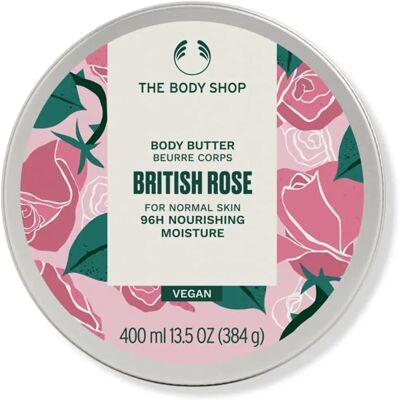 The Body Shop Body Butter British Rose - Body Moisturizer The Body Shop Body Butter British Rose - Body Moisturizer