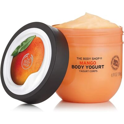 Yogourt pour le corps Mangue de The Body Shop - Hydratant 48h - Vegan - Publicité Yogourt pour le corps Mangue de The Body Shop - Hydratant 48h - Vegan - Publicité
