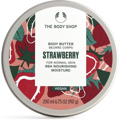 The Body Shop Jordbær Krem for Kroppen - Nærende & Hydrerende - Kroppstype The Body Shop Jordbær Krem for Kroppen - Nærende & Hydrerende - Kroppstype