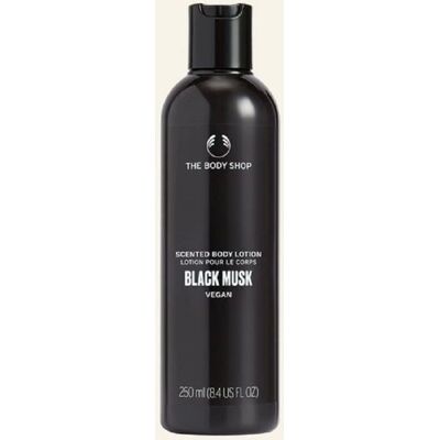 Lait Corporel Black Musk Vegan de The Body Shop 250ml - Lait corporel - Publicité Lait Corporel Black Musk Vegan de The Body Shop 250ml - Lait corporel - Publicité