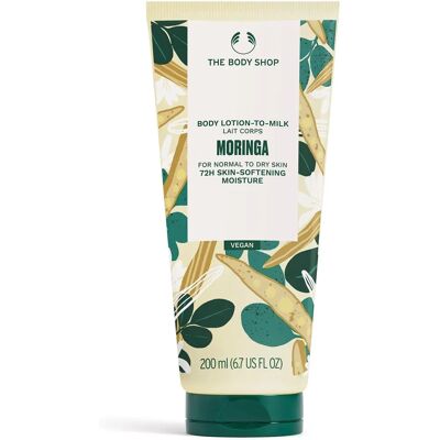The Body Shop Moringa Body Lotion - Body Moisturizer for Normal to Dry Skin The Body Shop Moringa Body Lotion - Body Moisturizer for Normal to Dry Skin