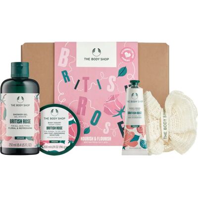 The Body Shop British Rose Case 4 Sztuki - Zestaw Pielęgnacyjny The Body Shop British Rose Case 4 Sztuki - Zestaw Pielęgnacyjny