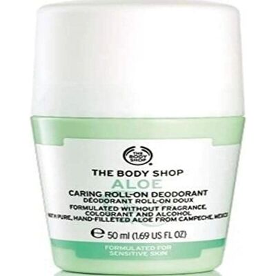 The Body Shop Aloe Deodorant - Vegan, Alcohol-Free, Sensitive Skin - 50ml The Body Shop Aloe Deodorant - Vegan, Alcohol-Free, Sensitive Skin - 50ml