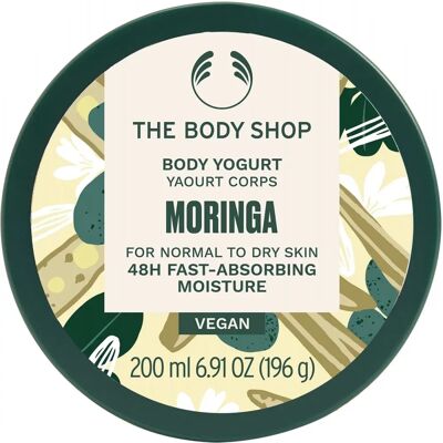 The Body Shop Moringa Body Yogurt - Yogourt pour le corps - Type de corps - Publicité The Body Shop Moringa Body Yogurt - Yogourt pour le corps - Type de corps - Publicité