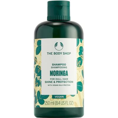 The Body Shop Moringa Vegansk Šampon - Šampon pro matné vlasy The Body Shop Moringa Vegansk Šampon - Šampon pro matné vlasy