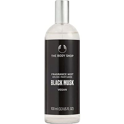 The Body Shop Brume Parfumée Black Musk - Parfum Musk Profond - 100 ml - Publicité The Body Shop Brume Parfumée Black Musk - Parfum Musk Profond - 100 ml - Publicité