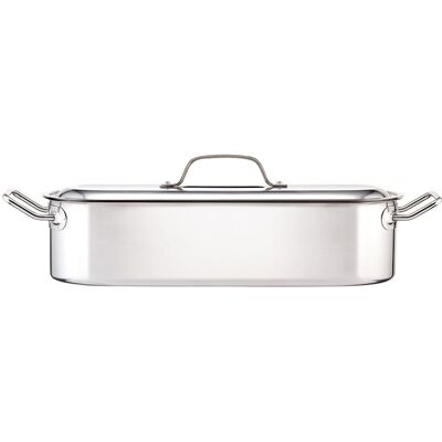 Kitchencraft Poêle à poisson en acier inoxydable 45cm - Unisexe - Publicité Kitchencraft Poêle à poisson en acier inoxydable 45cm - Unisexe - Publicité