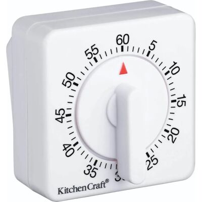 KitchenCraft Minuteur Mécanique d'Une Heure - Minuteur KitchenCraft Minuteur Mécanique d'Une Heure - Minuteur
