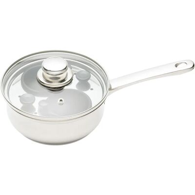 KitchenCraft Poêlon à œufs en acier inoxydable 16cm - Poêlon à œufs - Publicité KitchenCraft Poêlon à œufs en acier inoxydable 16cm - Poêlon à œufs - Publicité