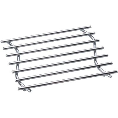 KitchenCraft Silver 27x20cm Heavy Duty Chrome Plated Trivet - Trivet KitchenCraft Silver 27x20cm Heavy Duty Chrome Plated Trivet - Trivet
