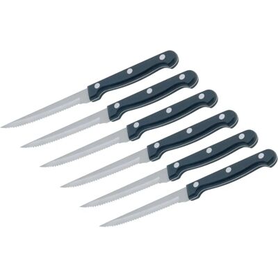 KitchenCraft Deluxe 6-delige steakmesset KitchenCraft Deluxe 6-delige steakmesset