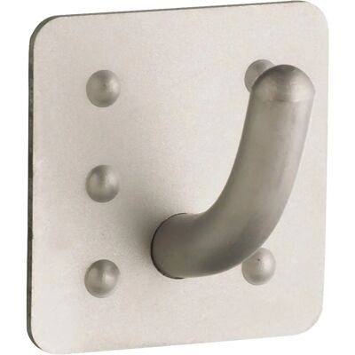 Masterclass Stainless Steel Square Towel Hook - Hand Towel Holder Masterclass Stainless Steel Square Towel Hook - Hand Towel Holder
