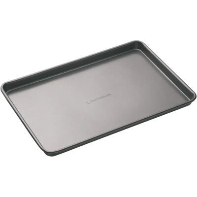 MasterClass Non-Stick Baking Tray - 39cm x 27cm - Grey MasterClass Non-Stick Baking Tray - 39cm x 27cm - Grey