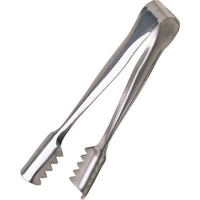 Kitchen Craft KCBCTONGS Nerezové kleště na led - 16 cm - Černé Kitchen Craft KCBCTONGS Nerezové kleště na led - 16 cm - Černé