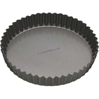 MasterClass Moule à Quiche Antiadhésif 23cm Gris - Durable & Polyvalent MasterClass Moule à Quiche Antiadhésif 23cm Gris - Durable & Polyvalent