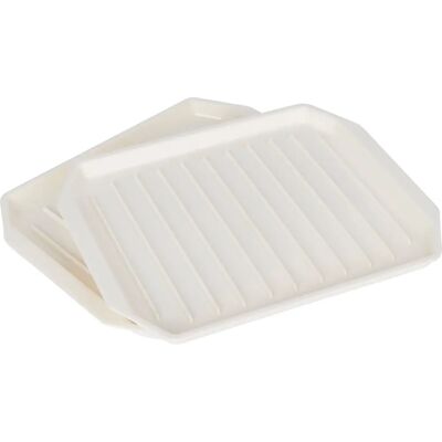Kitchencraft Microwave Bacon Rack - White - Unisex - Kitchenware Kitchencraft Microwave Bacon Rack - White - Unisex - Kitchenware