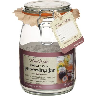 Kitchencraft - Home Made Jar Lock - White - Jar Lock Kitchencraft - Home Made Jar Lock - White - Jar Lock