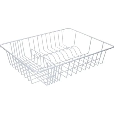 KitchenCraft Coated Dish Drainer - White - Dish Drainer KitchenCraft Coated Dish Drainer - White - Dish Drainer