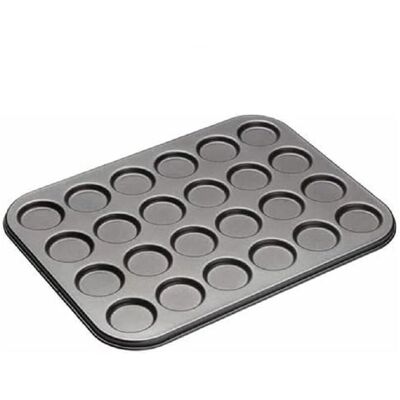 Forma antiaderente MasterClass 24 cavidades para mini macarons e whoopie pies Forma antiaderente MasterClass 24 cavidades para mini macarons e whoopie pies