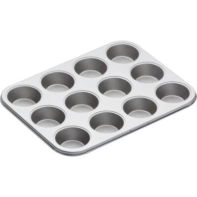 Kitchencraft Non-Stick Twelve Hole Bake Pan - 35x27cm Kitchencraft Non-Stick Twelve Hole Bake Pan - 35x27cm