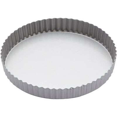 Stampo per quiche antiaderente grigio Kitchencraft - 24,5cm Stampo per quiche antiaderente grigio Kitchencraft - 24,5cm