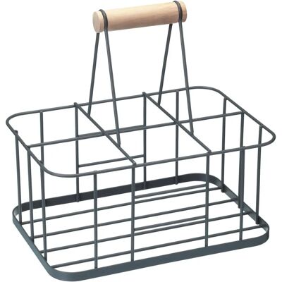 Living Nostalgia Wire Six Bottle Carrier - Bottle Carrier Living Nostalgia Wire Six Bottle Carrier - Bottle Carrier