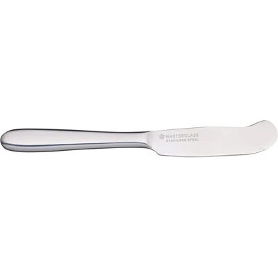 Master Class Edelstahl-Buttermesser - Küchenmesser - Silber Master Class Edelstahl-Buttermesser - Küchenmesser - Silber