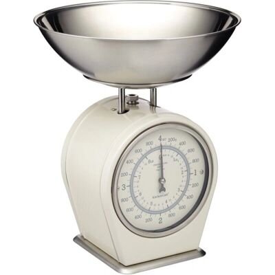 KitchenCraft Living Nostalgia - Cream - Kitchen Scale KitchenCraft Living Nostalgia - Cream - Kitchen Scale