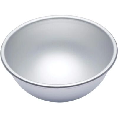 Moule à Gâteau Hémisphérique en Aluminium Anodisé Argenté - 15cm Moule à Gâteau Hémisphérique en Aluminium Anodisé Argenté - 15cm