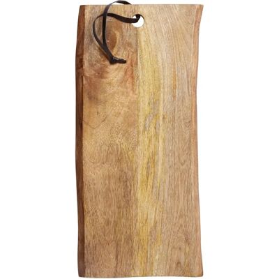 MasterClass Large Rustic Mango Wood Chopping & Serving Board - 23 x 50 cm MasterClass Large Rustic Mango Wood Chopping & Serving Board - 23 x 50 cm
