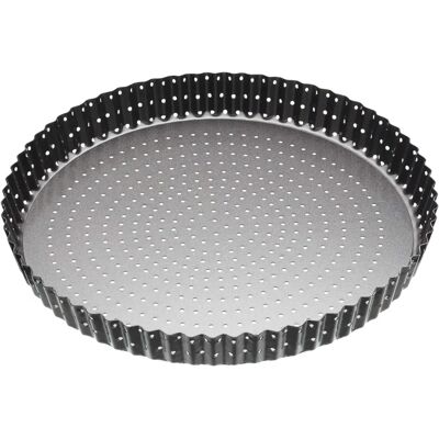 MasterClass Grey 28cm Non-Stick Fluted Quiche Tin MasterClass Grey 28cm Non-Stick Fluted Quiche Tin