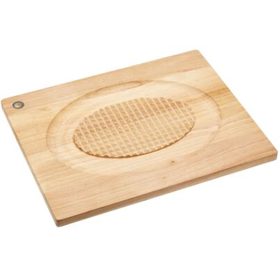 MasterClass Wooden Spiked Carving Board - Reversible, Durable Rubberwood MasterClass Wooden Spiked Carving Board - Reversible, Durable Rubberwood