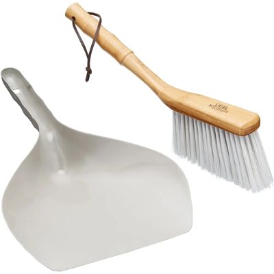 Kitchen Craft Dustpan and brush Living Nostalgia 35 cm stainless steel gray Kitchen Craft Dustpan and brush Living Nostalgia 35 cm stainless steel gray