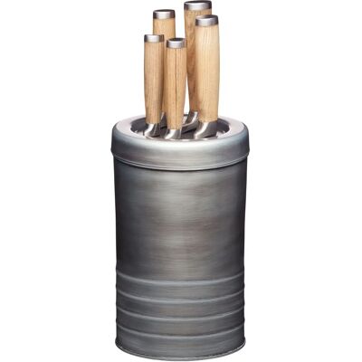 KitchenCraft Industrial Kitchen 5-Piece Stainless Steel Knife Set - Knife Set KitchenCraft Industrial Kitchen 5-Piece Stainless Steel Knife Set - Knife Set