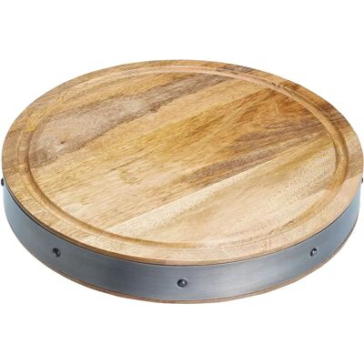 Industrial Kitchen Handmade Mango Wood Reversible Butcher's Board - Large Cutting Surface Industrial Kitchen Handmade Mango Wood Reversible Butcher's Board - Large Cutting Surface