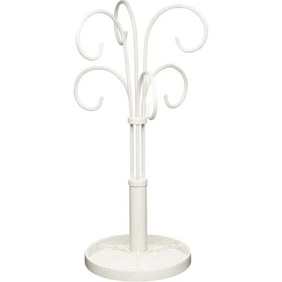 Kitchencraft Classic Collection Wrought Iron Mug Tree Stand beige - Mug Tree Stand Kitchencraft Classic Collection Wrought Iron Mug Tree Stand beige - Mug Tree Stand