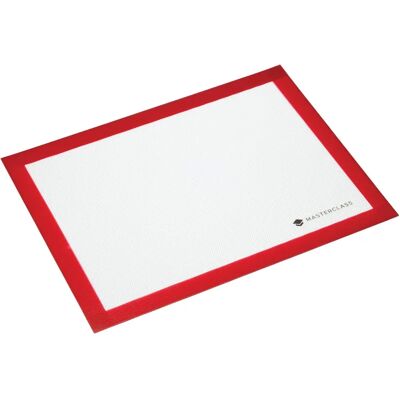 MasterClass Large 40 x 30 cm Flexible Non-Stick Silicone Baking Mat - Baking Mat MasterClass Large 40 x 30 cm Flexible Non-Stick Silicone Baking Mat - Baking Mat