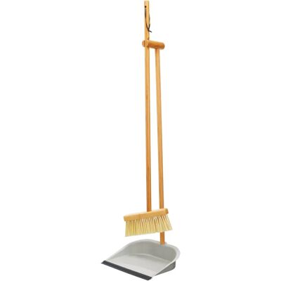 Living Nostalgia Long Handled Brush and Pan Set - Cleaning Set Living Nostalgia Long Handled Brush and Pan Set - Cleaning Set