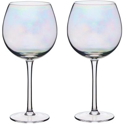 BarCraft Iridescent Gin Glasses - 2 pcs 500ml BarCraft Iridescent Gin Glasses - 2 pcs 500ml