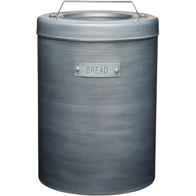 KitchenCraft Industrial Kitchen Metal Bread Bin - Grey KitchenCraft Industrial Kitchen Metal Bread Bin - Grey