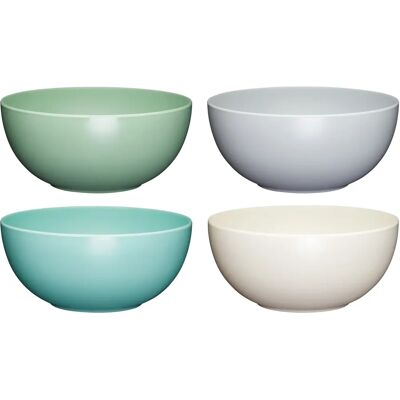 Colourworks Classics Melamine Bowls Set 4 Units Colourworks Classics Melamine Bowls Set 4 Units