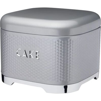 Lovello Shadow Grey Textured Steel Cake Tin - Cake Tin Lovello Shadow Grey Textured Steel Cake Tin - Cake Tin