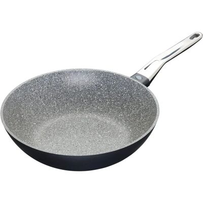 Masterclass Cast Aluminium 28cm Wok - Stir Fry Pan for Induction Masterclass Cast Aluminium 28cm Wok - Stir Fry Pan for Induction