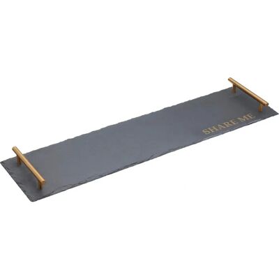 Artesa Rectangular Slate Platter - Natural Slate Serving Dish Artesa Rectangular Slate Platter - Natural Slate Serving Dish