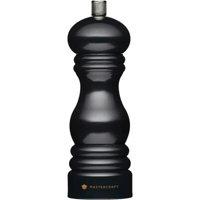 MasterClass Salz- und Pfeffermühle, Schwarz, 17cm MasterClass Salz- und Pfeffermühle, Schwarz, 17cm