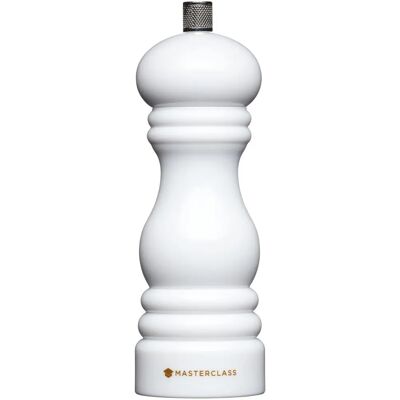 Moulin à Sel ou Poivre Masterclass - Blanc 17cm - Saler et Poivrier Moulin à Sel ou Poivre Masterclass - Blanc 17cm - Saler et Poivrier