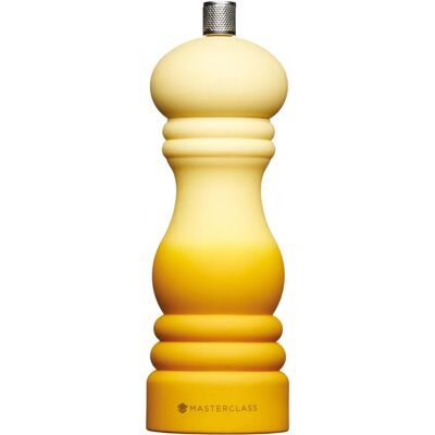 MasterClass Mustard Salt or Pepper Mill - 17cm - Unisex MasterClass Mustard Salt or Pepper Mill - 17cm - Unisex
